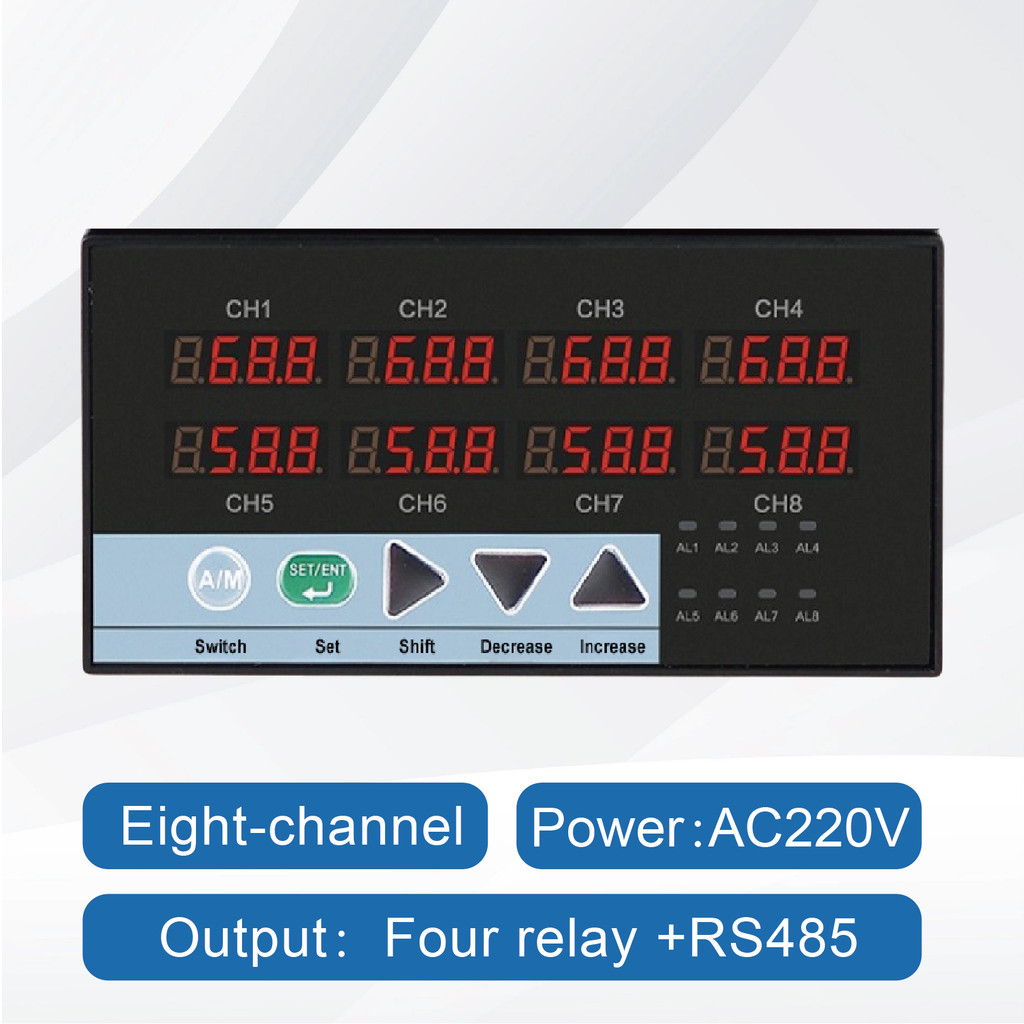 Jual Multi-loop process controller digital panel meter temperature and ...