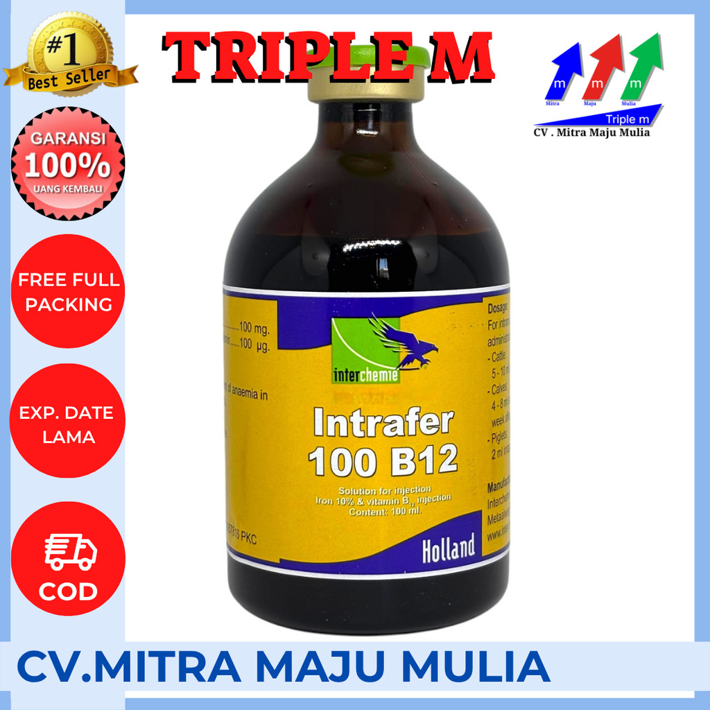 Jual Intrafer-100 B12 100 ml TMC - Mengatasi Anemia dan Memacu ...