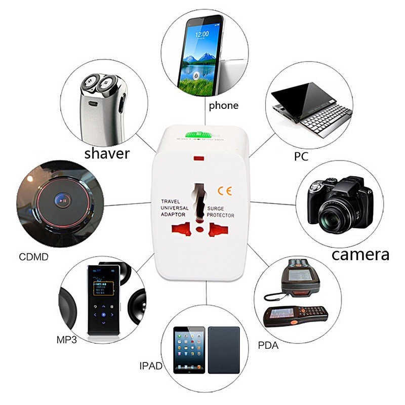 Jual Tas Import - 6678 Colokan Listrik Internasional / Adaptor ...