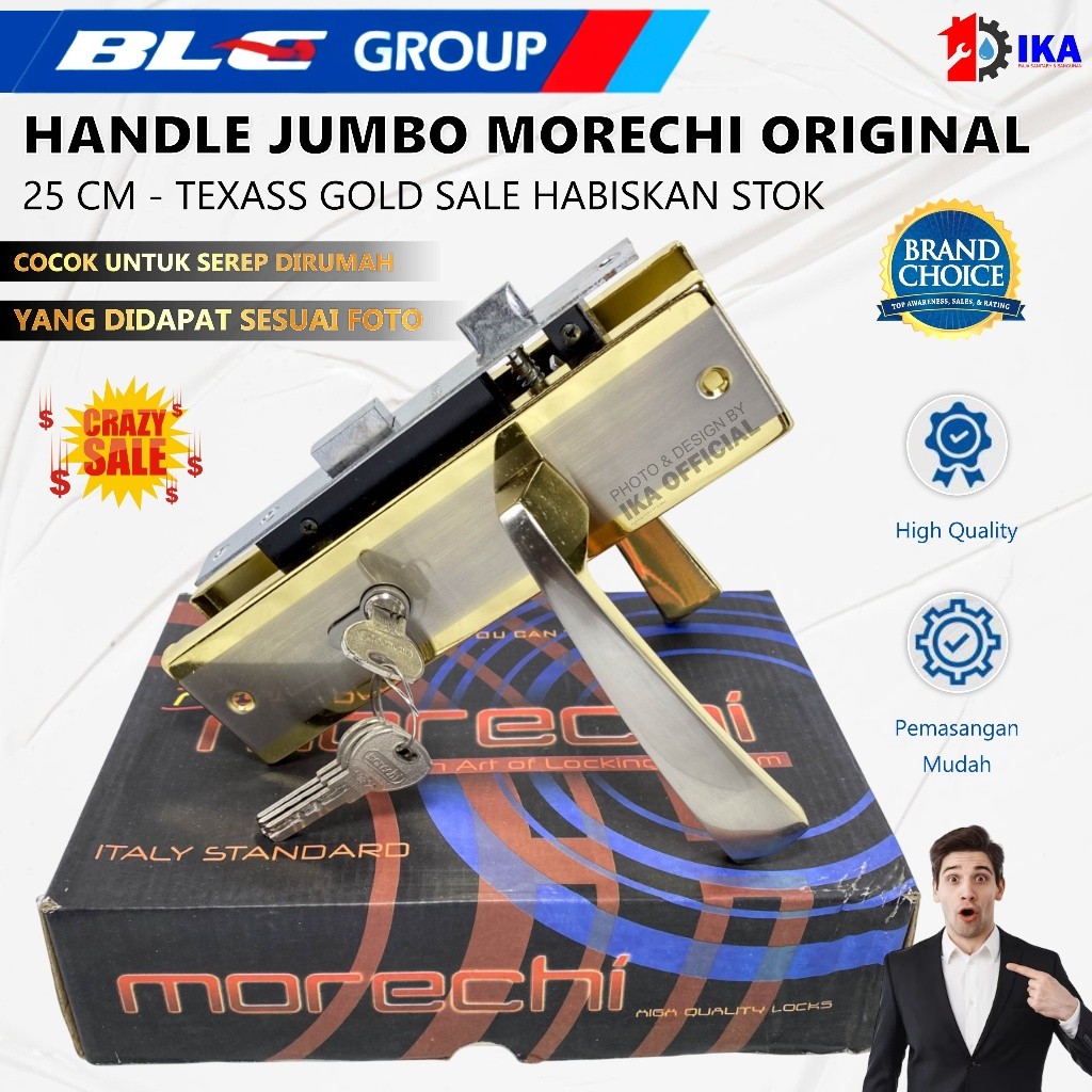 Jual SAB CRAZY SALE Handle Kunci pintu rumah Set Ukuran MEDIUM ...