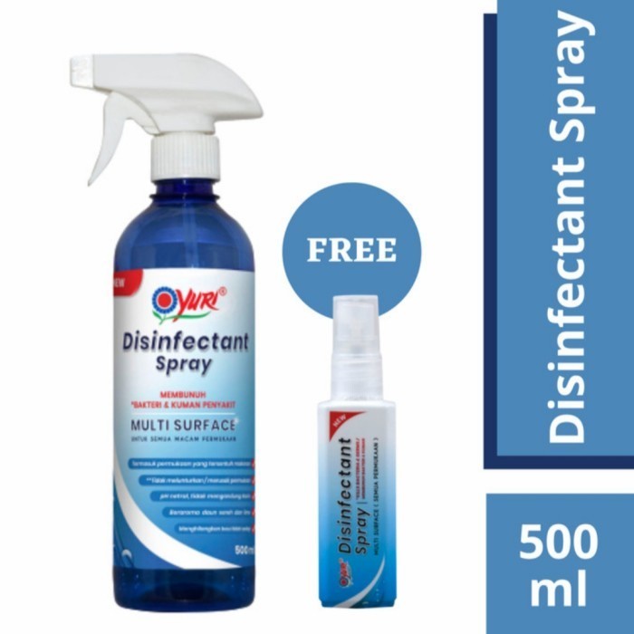 Jual Disinfektan YURI Spray 500ml | Shopee Indonesia