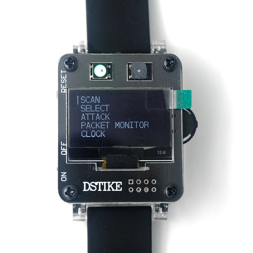 Jual DSTIKE Watch SE Deauther & Bad USB Watch Amazing Deauther ESP8266 ...