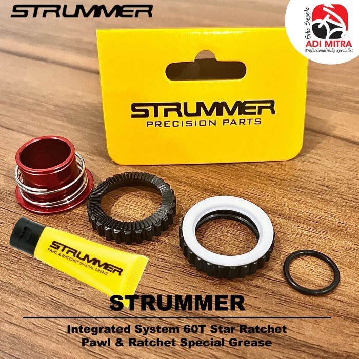Jual Strummer Star Ratchet 60T with Spring Integrated System Upgrade ...