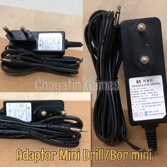 Jual Adaptor Mini Drill / Bor Mini 12 Volt -AD87 | Shopee Indonesia