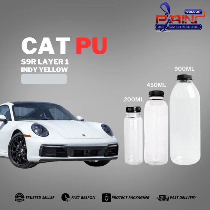 Jual Cat Oplos OEM Color PORSCHE S9R INDY YELLOW Original Colour ...