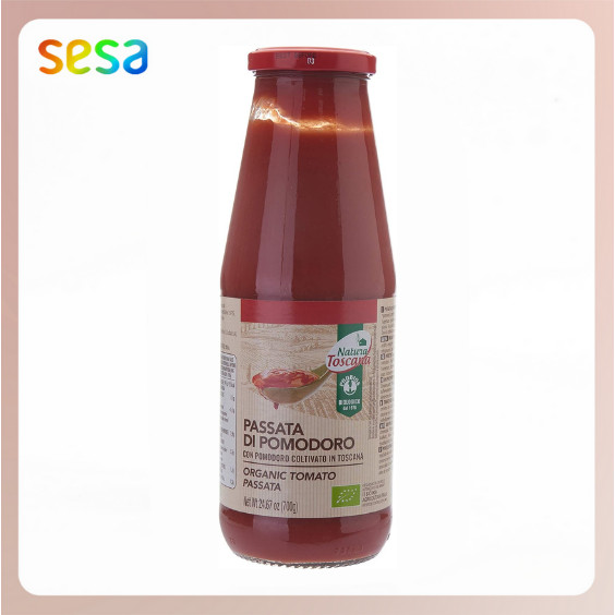 Jual NATURA TOSCANA Organic Tomato Passata Sauce 700gr Saus Pasta