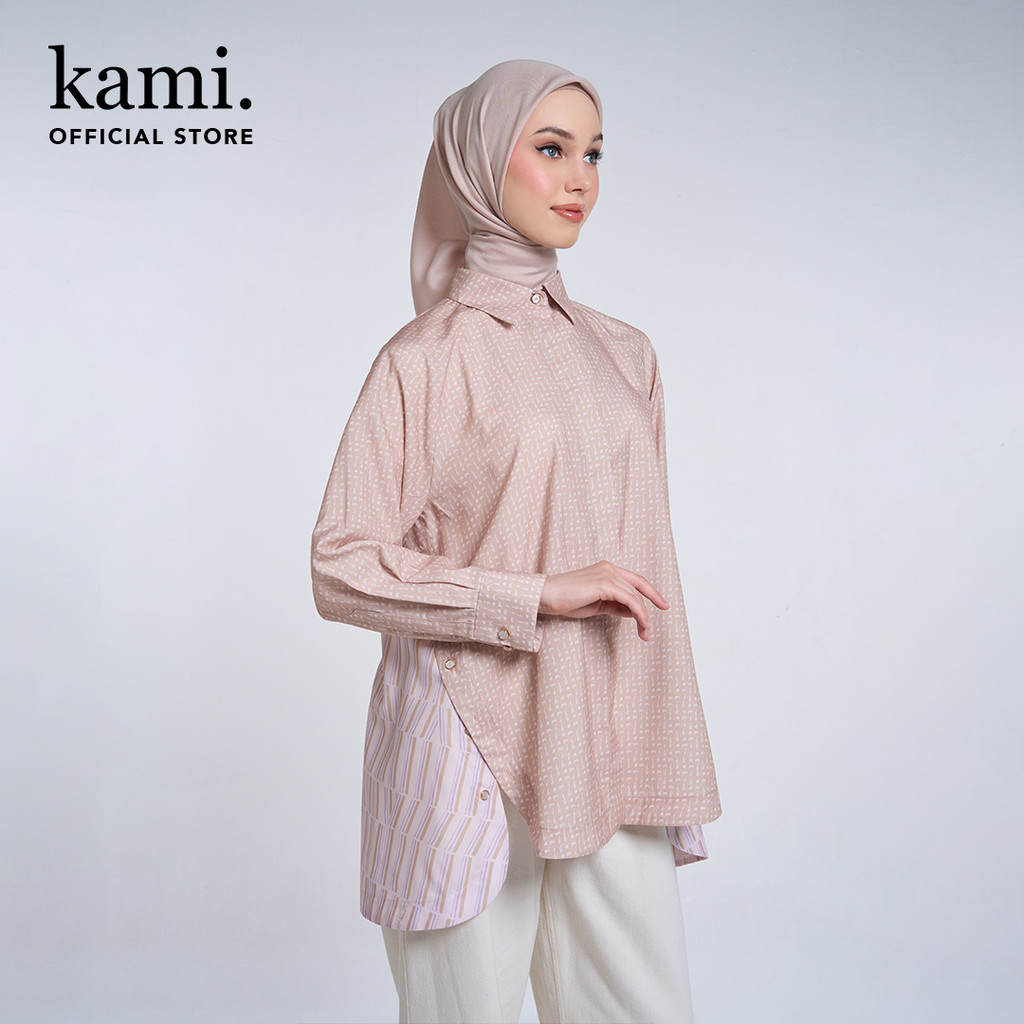 Jual Kami Mesha Raglan Top Atasan Lengan Panjang Wanita | Shopee Indonesia