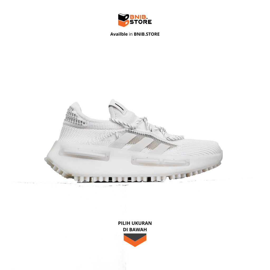 Sepatu Sneaker Adidas NMD S1 Cloud White [GW4652] Original