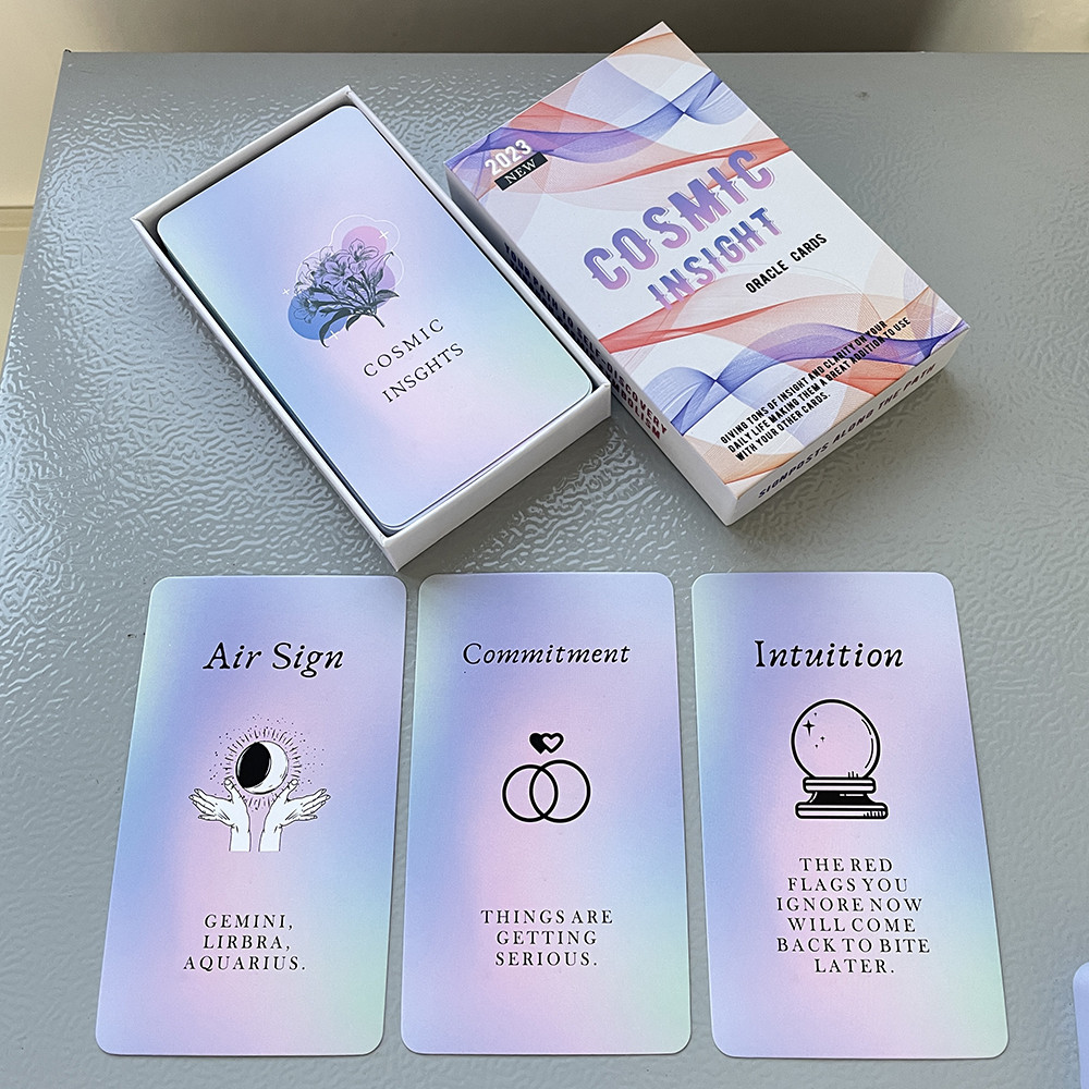 True Emotional Oracle Cards Fortune Telling Toys Prophecy Divination English Version Deck In Box 80 Cards Taro P 33492014