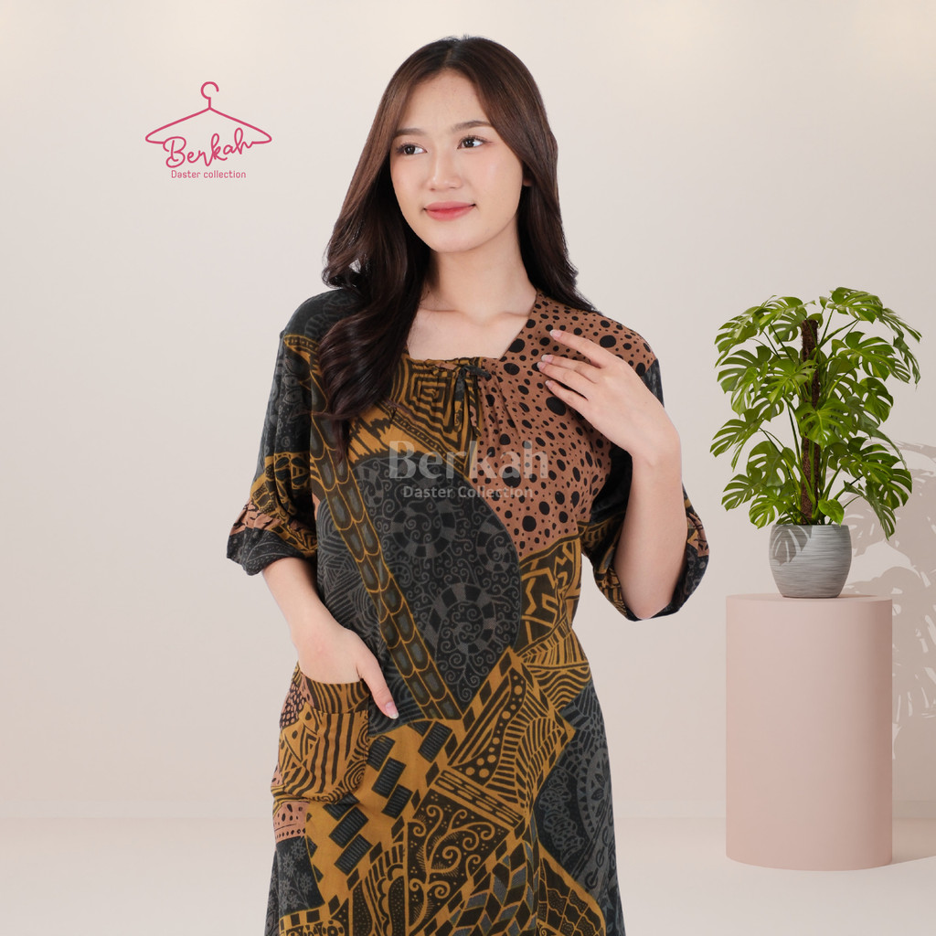 Daster Rayon Karet Batik Surya Teja Dsl-