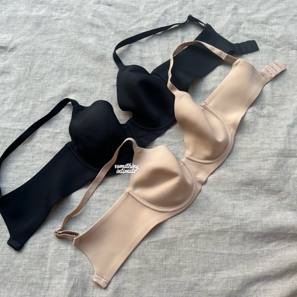 Jual M&S Organic Stretch Ultimate Support Plunge Bra / BODY MARKS ...