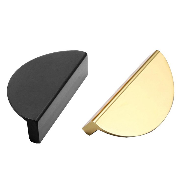 Jual AHS - Handle Lemari Gold Handle Pintu Setengah Lingkaran Hendel ...