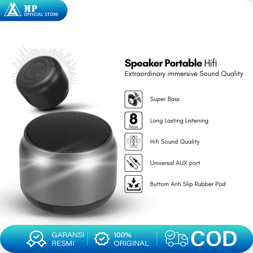 Jual SPEAKER BLUETOOTH PORTABLE STEREO MINI HIFI WIRELESS SPEAKER K3 ...
