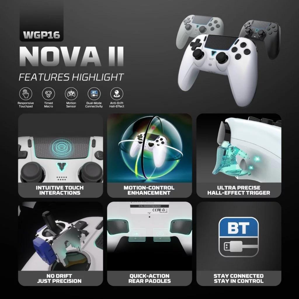 Jual FANTECH MULTI PLATFORM WIRELESS GAMING CONTROLLER GAMEPAD NOVA ...