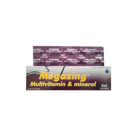 Jual MEGAZING BOX ISI 50 suplemen zinc dan multivitamin | Shopee Indonesia