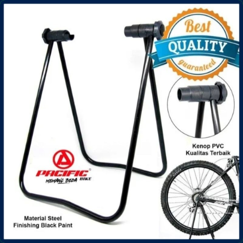 Jual standar pedok sepeda standar display jagang lipat segitiga rak ...