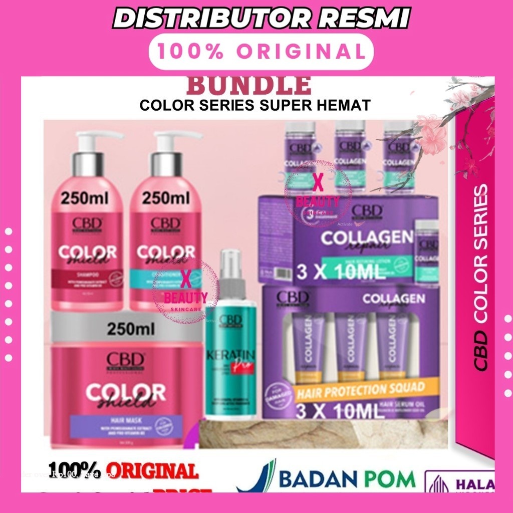 Jual CBD Color Shield Series Daily Treatment Package | Shopee Indonesia