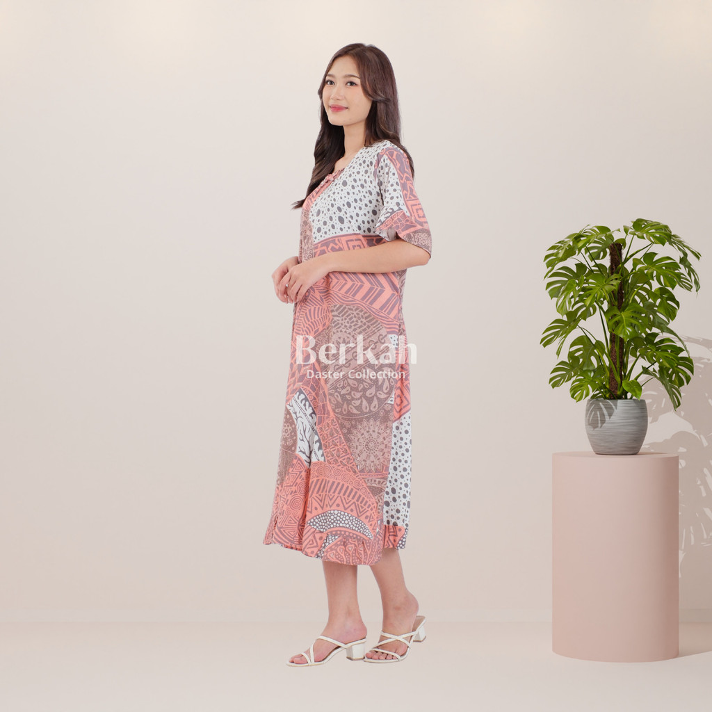 Daster Batik Rayon Karet Surya Teja Dss- 5