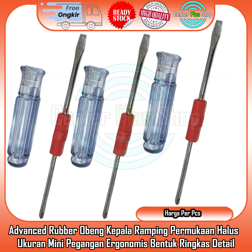 Jual Advanced Rubber Obeng Kepala Ramping Permukaan Halus Desain ...