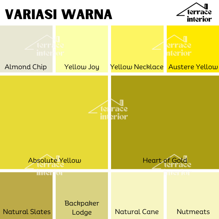 Jual Cat Tembok Nippon Paint Flawless Easywash Interior Warna Kuning 2. ...