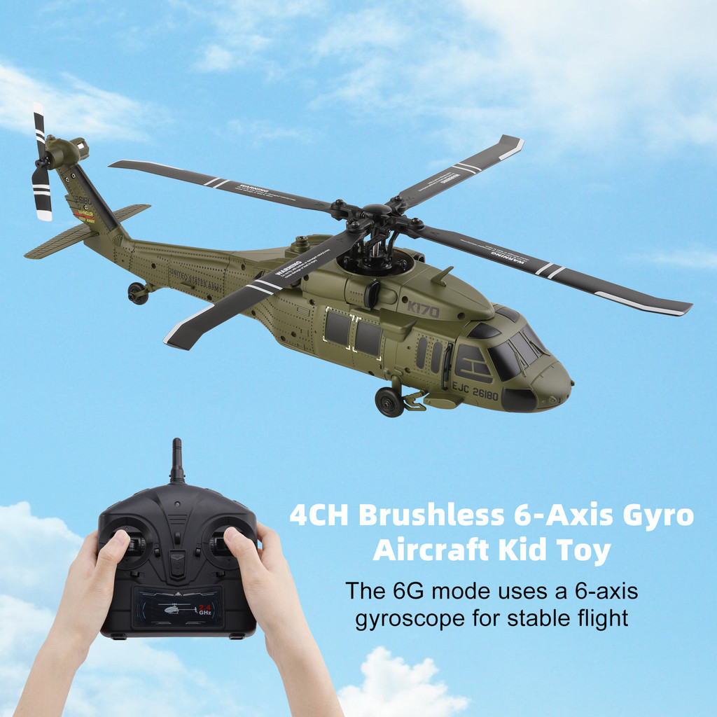 Jual Wltoys RC helicopter 4 channel 6-axis gyroscope 2G digital servo ...