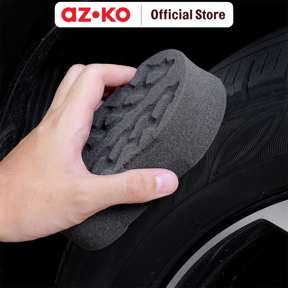 Jual AZKO Spons Aplikator Pembersih Ban Mobil Sponge Tire Busa ...