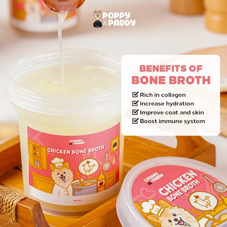 Jual Poppy Paddy Broth Chicken 450ml | Shopee Indonesia