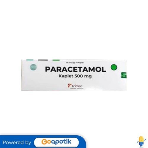 Jual Paracetamol Triman 500 Mg Box 100 Kaplet | Shopee Indonesia