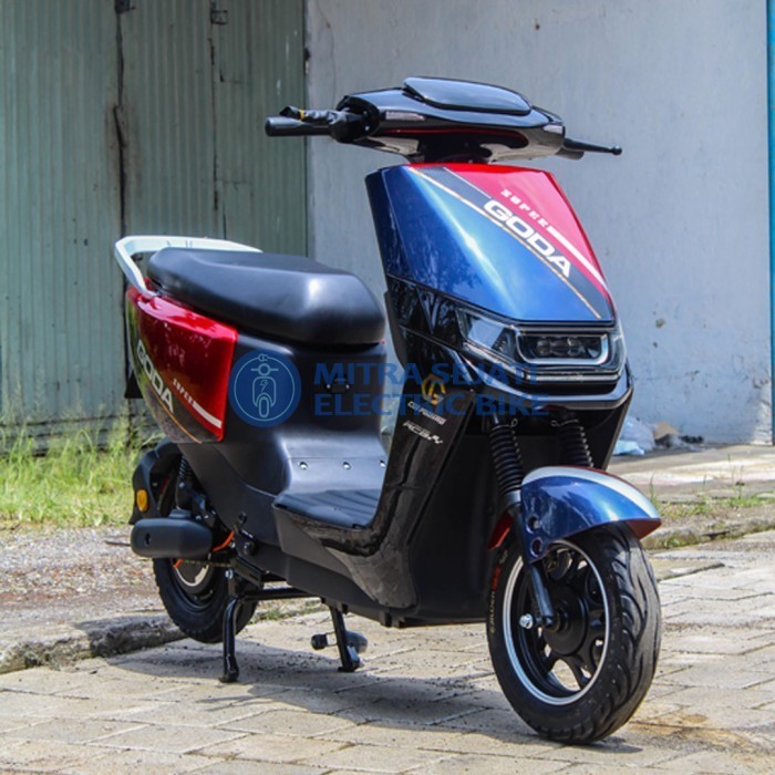Jual PROOMO MERDEKA Sepeda Listrik Goda New Lion GD 200 - Merah ...
