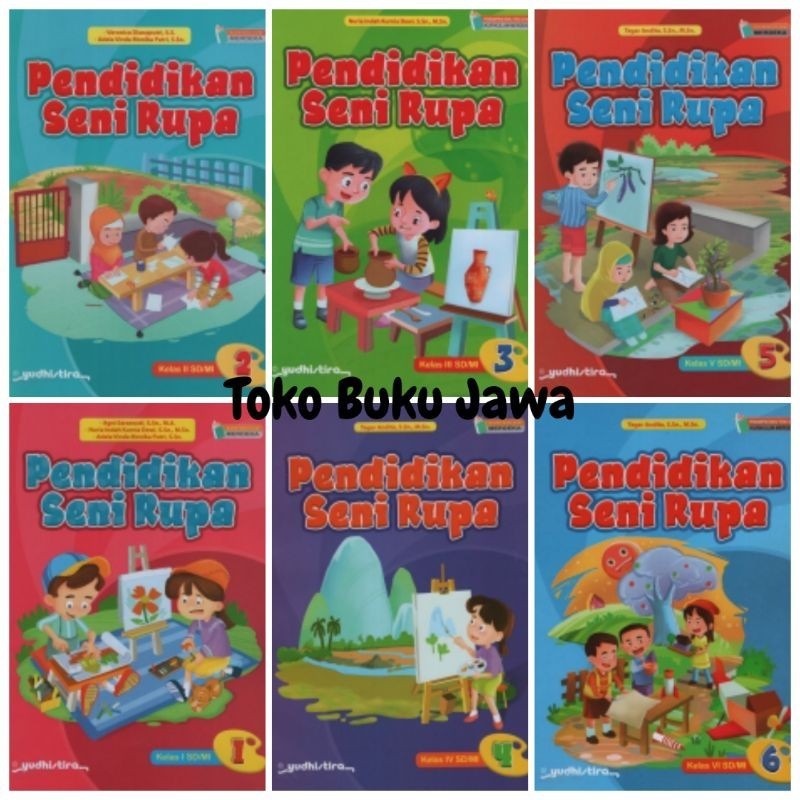 Jual PROMO ORIGINAL Buku Seni Rupa Kelas 1 2 3 4 5 6 SD/MI Kurikulum ...