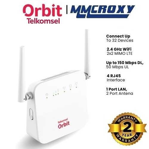 Jual Telkomsel Orbit Star G1 Home Router Wifi Modem 4G High Speed ...