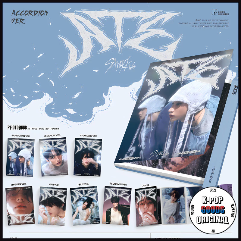 [READY STOCK] STRAY KIDS - ATE (ACCORDION VER.) ALBUM
