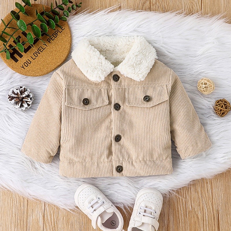 Jual Warm Jacket Outwear For Newborn Baby Boy 0-3 Years old Casual