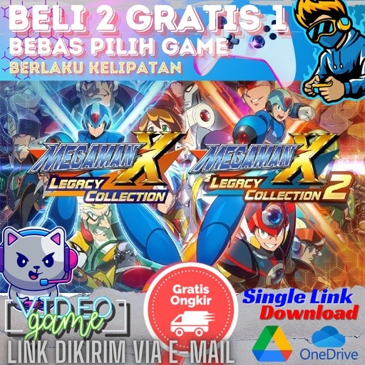 Jual MEGA MAN X LEGACY COLLECTION BUNDLE Game PC dan Laptop - Download ...