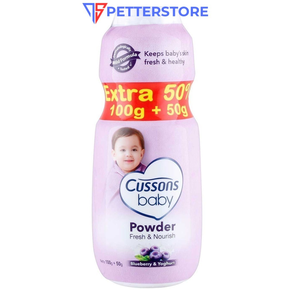 Jual CUSSONS BABY POWDER FRESH & NOURISH 100 + 50 GR | Shopee Indonesia