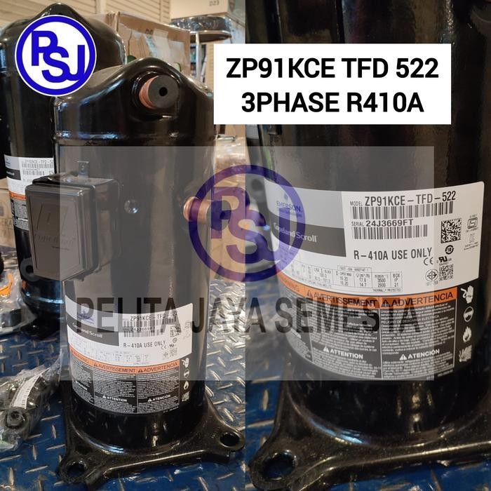 Jual Kompresor Copeland ZP91KCE-TFD-522 / Compressor Copeland ZP91KCE ...