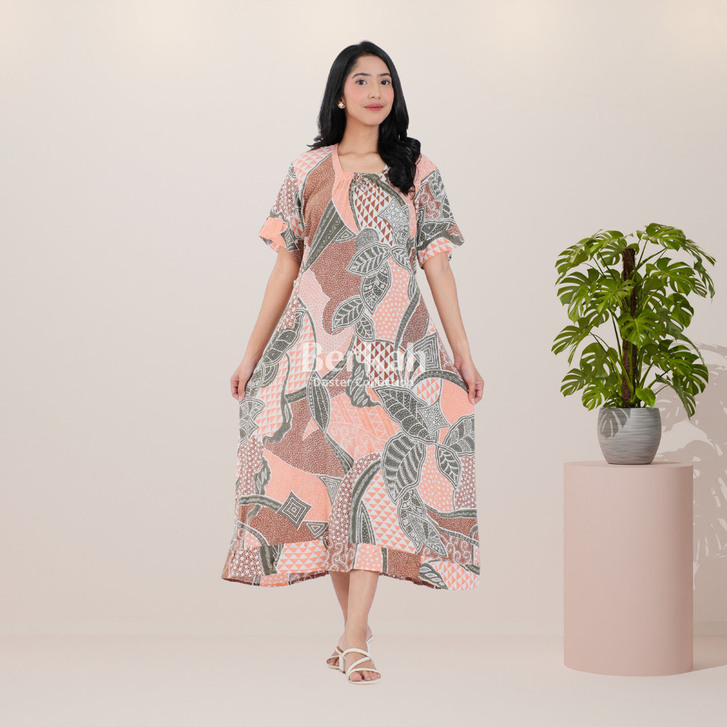 Daster Batik Rayon Karet Surya Teja Dss- 2