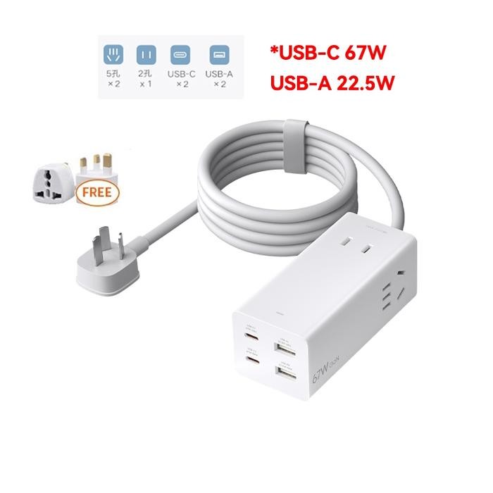 Jual Basic Version 3-Port Usb 5V 2A Charging Socket Multi-Device Socket ...