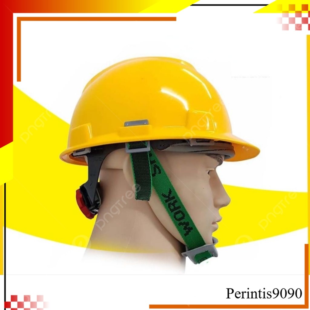 Jual helm proyek kuning/helm safety kerja | Shopee Indonesia