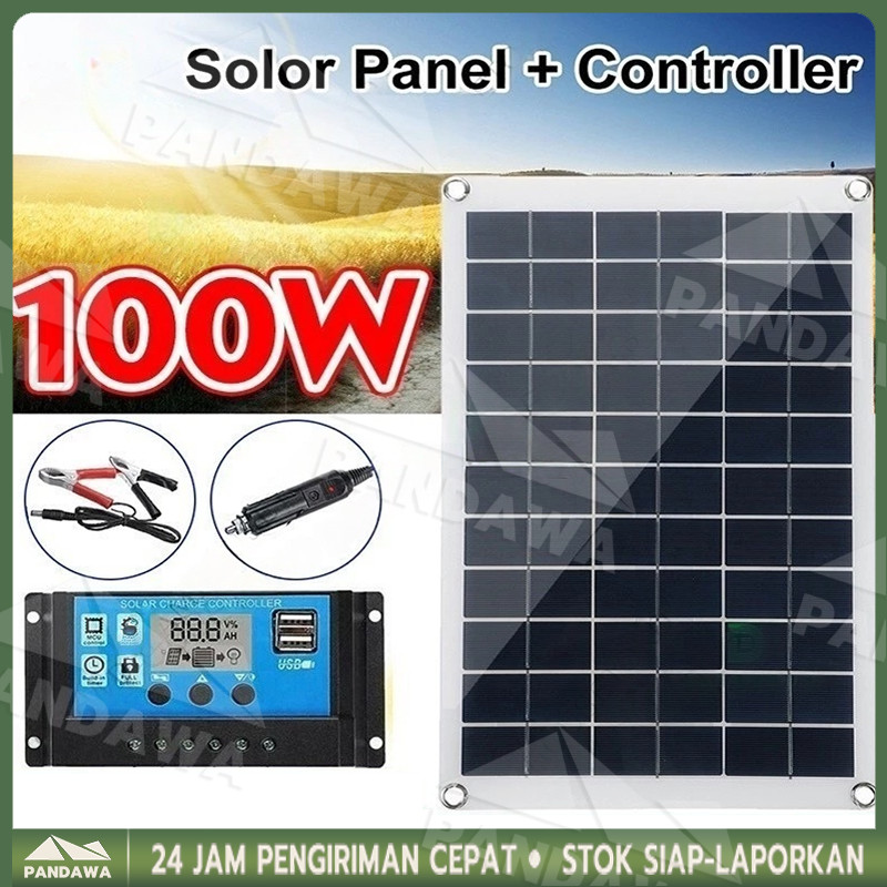 Jual 100W/150W SOLAR PANEL PANEL SURYA PEMBANGKIT LISTRIK TENAGA SURYA ...