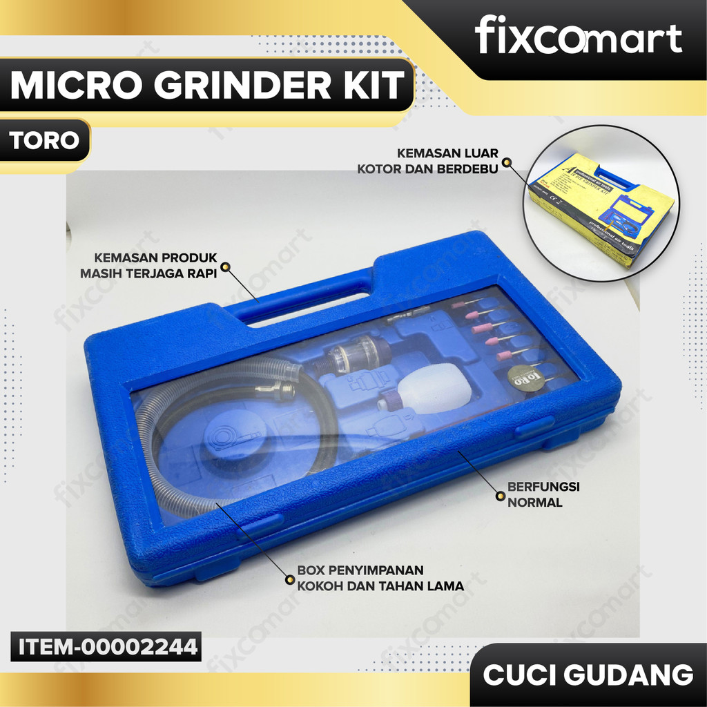 Jual GARAGE - TORO Micro Grinder Kit | Shopee Indonesia