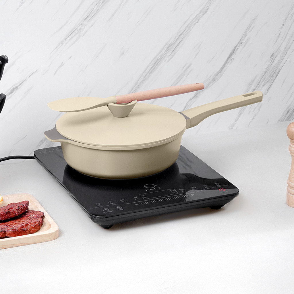 Jual Informa Cooking Color 24 cm Set Zena Wajan Penggorengan - Krem ...