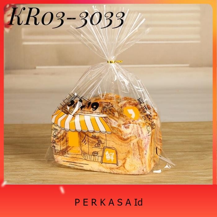 Jual Kemasan Plastik Roti KR03-3033/ Plastik Roti Tawar/ Packaging Roti ...