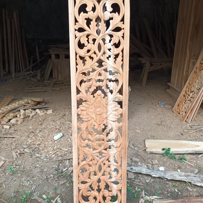 Jual Ornamen Ukir Ornamen Pintu Loster Roster Rumah Kusen Jendela Boven ...