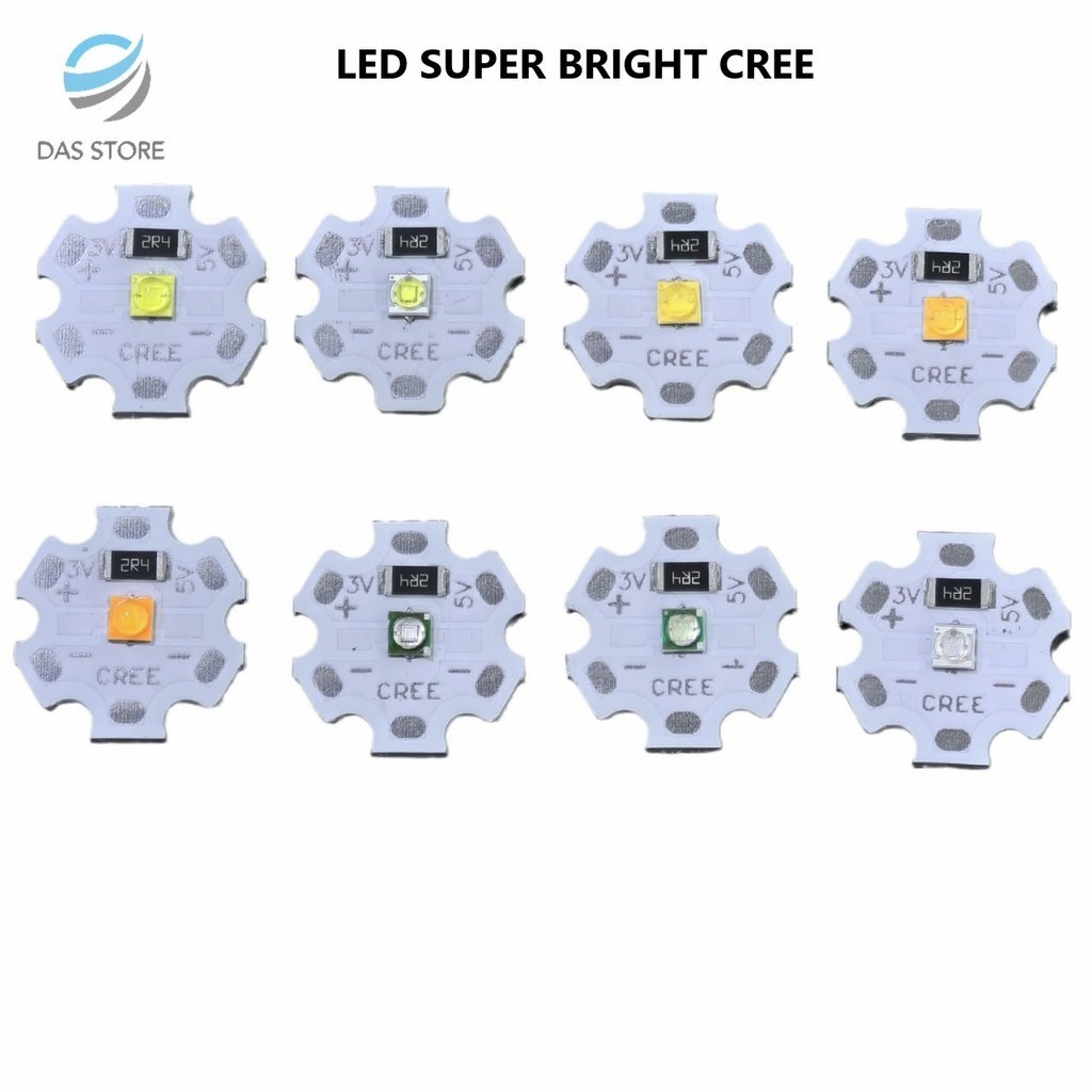 Jual LED SUPER BRIGHT CREE HPL 5W XML T6 Cold White 6500K Flashlight ...