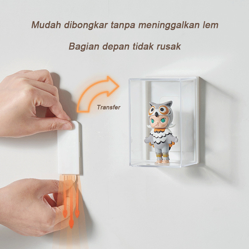 Jual 2PCS Mini Figure Box/Single Acrylic Display Box/Kotak Action ...