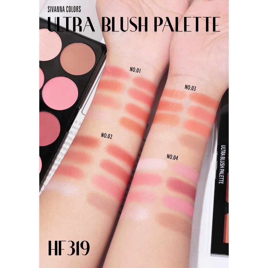 Jual Sivanna Colors Ultra Blush On Palette ORIGINAL THAILAND | WAJIB ...