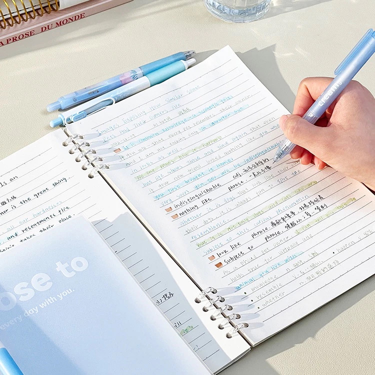 Jual Promo Kekinian - 6646 Buku Binder / Notebook Loose Leaf Lucu ...