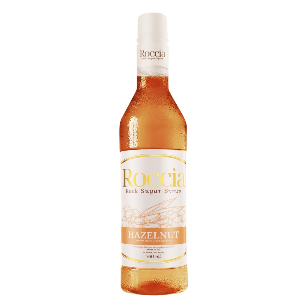 Jual Roccia Hazelnut Rock Sugar Syrup Sirup Rasa Kacang Hazelnut ...