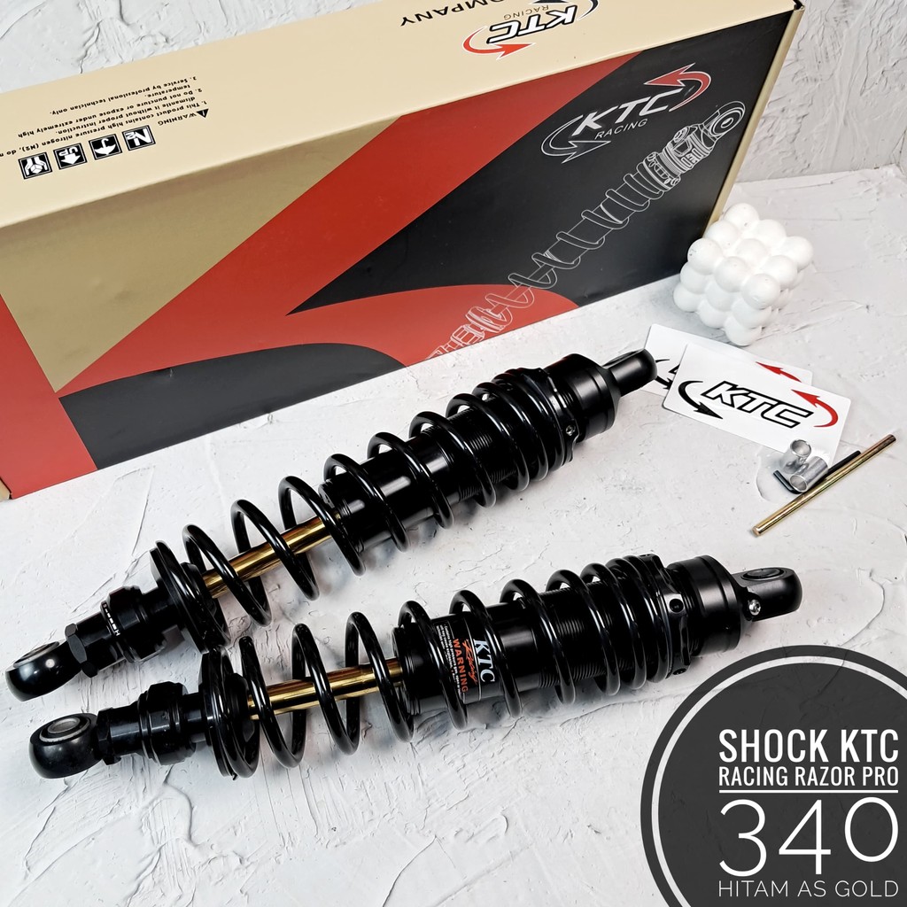 Jual Shock Sobreker KTC Racing Razor PRO 340 Supra X/Smash/Supra X 125 ...